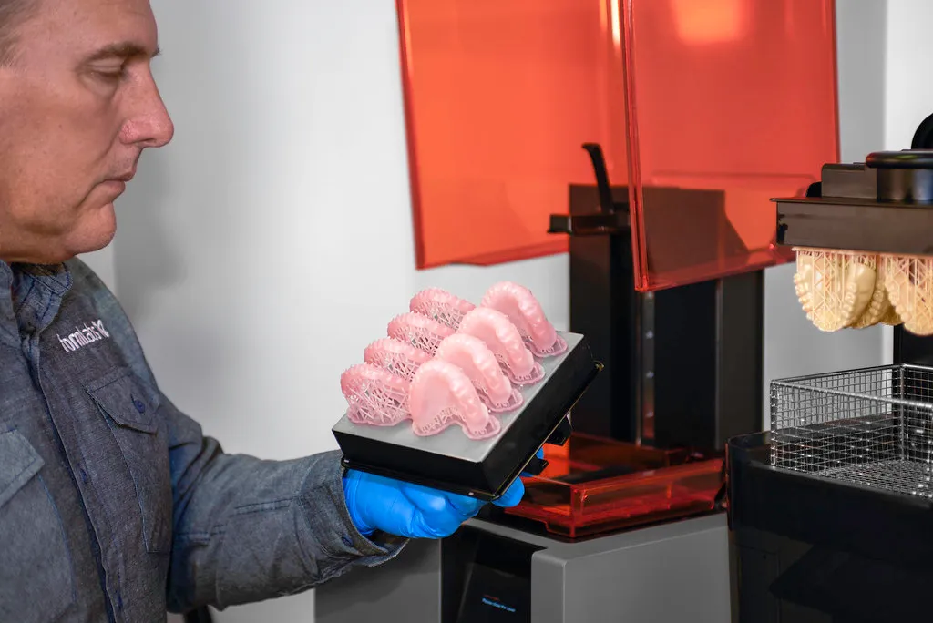 3D-printed denture bases produced from a digital removable design